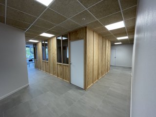 Grande salle de réunion, vue extérieure Soliha, grande salle de réunion.